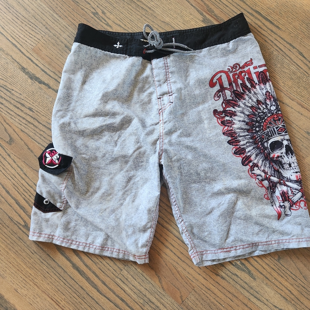 Afflition Board Shorts Swim Trunks 36